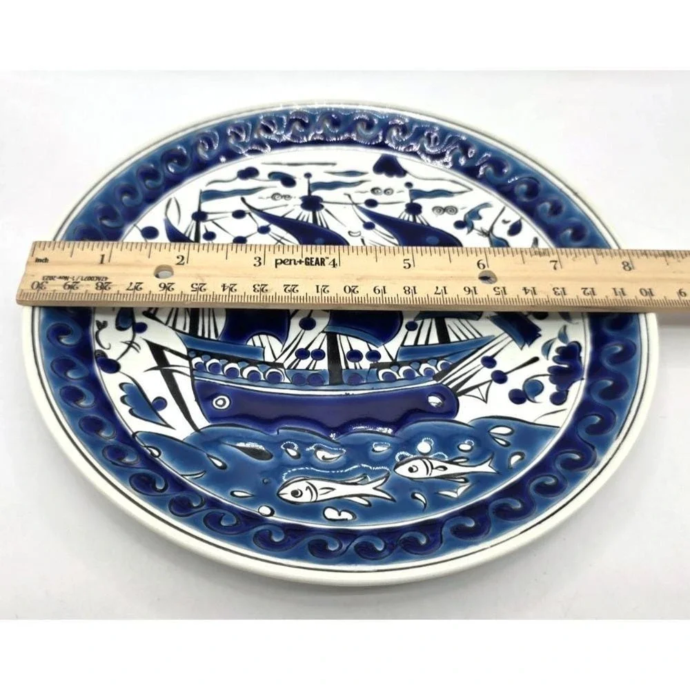 Dakas Keramik Archangelos Greek Decorative Wall‎ Plate 8